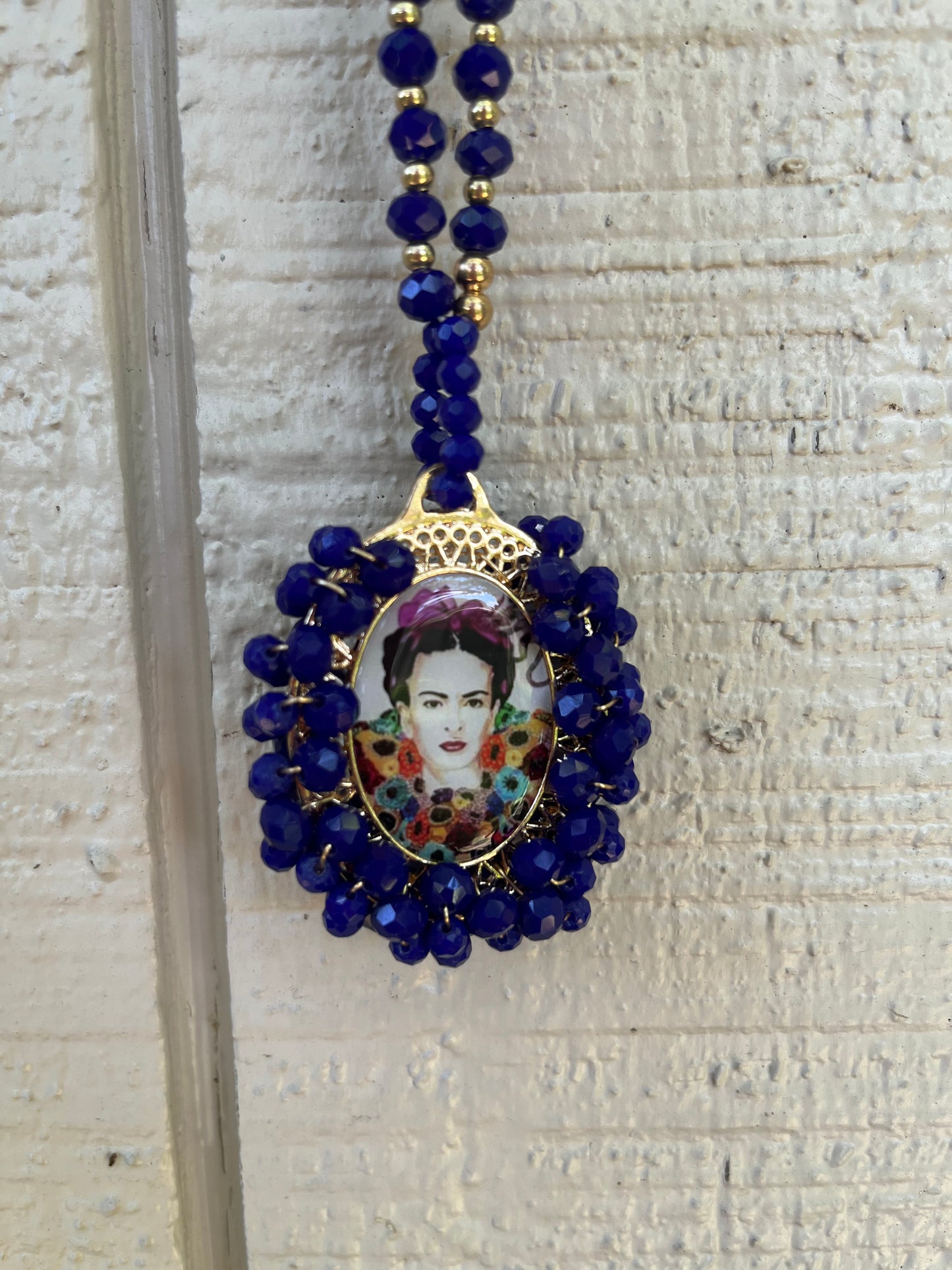 Frida Kahlo pendant necklace