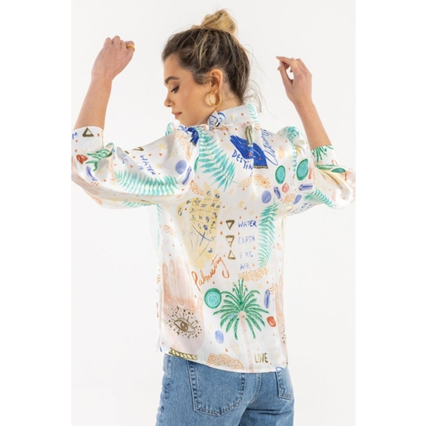 Palmistry blouse